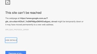 Google Chrome “This Site Couldn’t Be Reached” FIX [upl. by Julio]