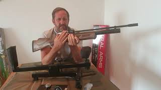 Kral Puncher Walnut Air rifle Review [upl. by Anyg781]