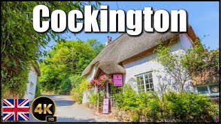 Cockington Village  Summer Walking  Probably one of the most Beautiful Villages in Devon  4K 2024 [upl. by Shirlee]