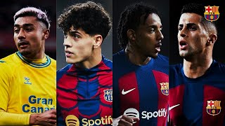 The Future Of Barcelona’s Right Back Position Ft Julian Araujo Hector Fort Cancelo amp Kounde [upl. by Etnahsa]