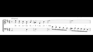 GIOVANNI LEGRENZI Se tu sarai felice PDF SCORE [upl. by Nirehs]