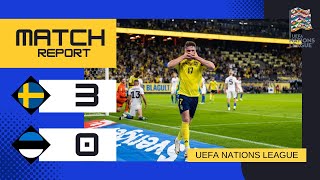 Sweden 30 Estonia  202425 UEFA Nations League Group Stage  Gyökeres amp Isak Shine [upl. by Clower]