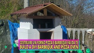 Tutorial costruire un Barbecue e Forno a Legna fai da teHow to build a diy barbecue and pizza oven [upl. by Atila870]