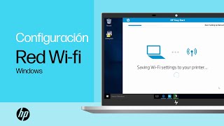 Configuración de red inalámbrica de impresoras HP LaserJet en Windows  HP Printers  HP Support [upl. by Trauts]