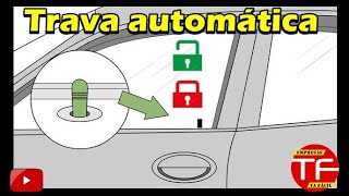 Como programar função trava e destrava automática  AUTOLOCK [upl. by Gnouhk]