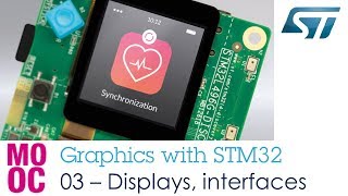 Graphics with STM32  3 Display Interfaces [upl. by Ittap]