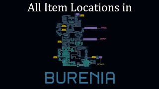 Metroid Dread  Burenia All Items [upl. by Aneerbas]