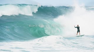 North Shore sandbars w John John Florence [upl. by Ahsirat49]