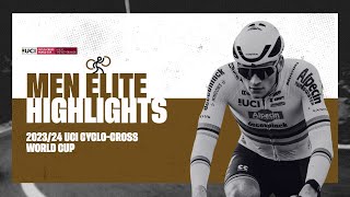 Hulst  Men Elite Highlights  202324 UCI Cyclocross World Cup [upl. by Eisenberg]