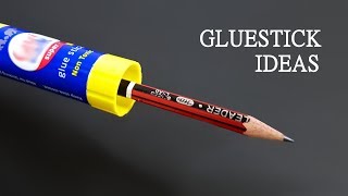 Recycle GLUE STICK to make DIY Gadgets [upl. by Tlok]