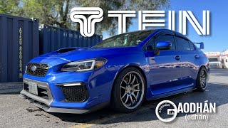 Installing the Tein coilovers and Aodhan wheels on my 2020 WRX [upl. by Fasto]