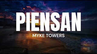 Myke Towers  La Capi Official Lyric Video [upl. by Allare]