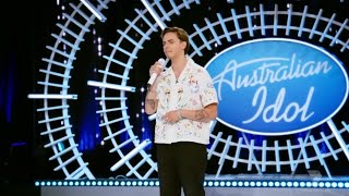 Mamma Mia With Lyrics  Ripley Alexander Version  Australian Idol 2024  Auditions [upl. by Nerwal555]