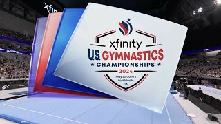 2024 Xfinity US Championships  Senior Women Day 1  Peacock Broadcast [upl. by Atniuq]