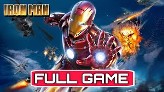 IRON MAN gameplay walkthrough FULL GAME  no commentary [upl. by Rednijar]