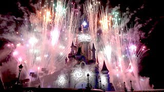 Disney Illuminations FULL Fireworks Projection Show Spectacular at Disneyland Paris Infinity View [upl. by Riocard617]