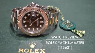 Watch Review Rolex YachtMaster 116621 [upl. by Daile]