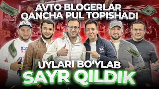 ENG TANIQLI VA BOY OZBEK AVTO BLOGERLARI [upl. by Erdna]