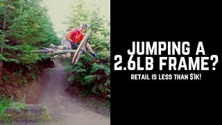 NEW Ibis bike DV9 First look first jumps [upl. by Lodge424]