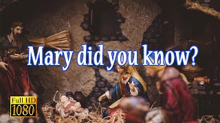 Mary Did You Know  Kenny Rogers and Wynonna Judd  Lyrics  HD [upl. by Harvie]