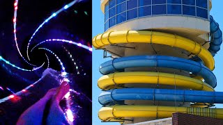 The 10 Longest Body Water Slides in Europe Onride [upl. by Esela]