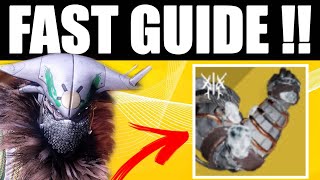 HOW TO GET ICEFALL MANTLE DESTINY 2  BEYOND LIGHT FAST EASY GUIDE [upl. by Eicrad656]