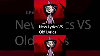 Corrosion V2 New lyrics Vs Old Lyrics in fnf fnflyrics [upl. by Eca]