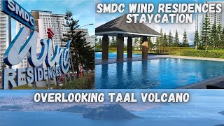 Tagaytay SMDC Wind Residences Affordable Staycation with Taal view [upl. by Malachy]