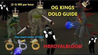 OSRS Dagonnath Kings Duo guide DOLO 23 mil per hour giveaway ended [upl. by Hennebery]