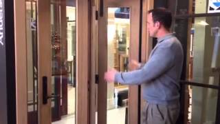 Andersen bifolding door system [upl. by Enohpets]