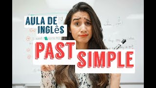 Past Simple  Aula de inglês [upl. by Thatch]