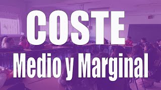 Cálculo costes medios y costes marginales [upl. by Kcirdneked]