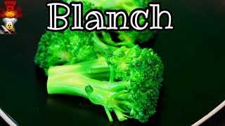 How To Blanch Broccoli 🤯 [upl. by Cairistiona]