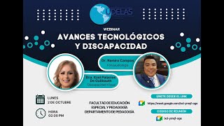 WEBINAR Avances tecnológicos y discapacidad [upl. by Maroj]