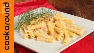 Pasta al salmone  Ricetta facile e veloce [upl. by Rosette]