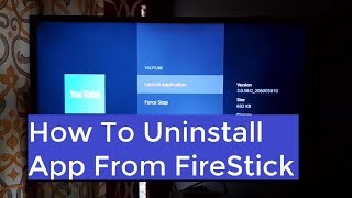 Uninstall app from Amazon Fire Stick [upl. by Lai44]