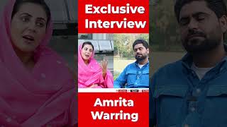 Political Interview with Amrita Warring [upl. by Querida]