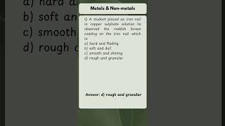 Chapter 03 metalsampnonmetals metals nonmetals chemistry [upl. by Cower680]