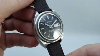 1969 Seiko BellMatic vintage alarm watch model reference 40067000 [upl. by Ecnerrot]