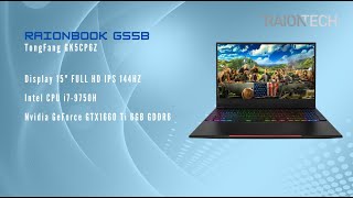 Raionbook GS5b 15quot TongFang GK5CP6Z [upl. by Delisle]