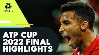 SPAIN vs CANADA For The Title  ATP Cup 2022 Final Highlights [upl. by Fabrice382]