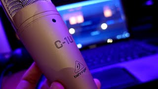 Micrófono Condensador Behringer C1U USB Test  Review  Español [upl. by Merriott]