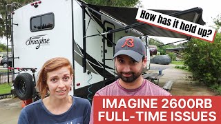 Our camper after 10000 miles and 2 YEARS fulltime  Grand Design Imagine 2600RB  Fulltime RV [upl. by Spielman]