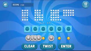 Text Twist 2 Gameplay on IOS and Android [upl. by Edva]