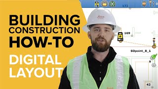 How To Perform Traditional Layout Using Your Robotic Total Station Leica iCON iCR70 [upl. by Sayette43]