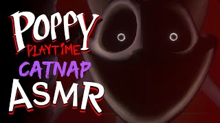 ASMR VRC Poppy playtime Chapter 3  Catnap puts you to sleep No talking Breathing sounds [upl. by Heiney]