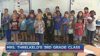 Mrs Threlkelds 3rd grade class at Shoally Creek Elem [upl. by Tamra]