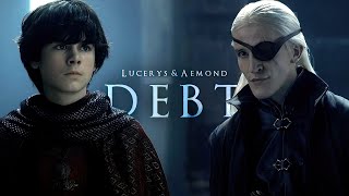 Lucerys Velaryon amp Aemond Targaryen  Debt [upl. by Ogait463]