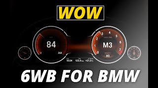 BMW 6WB Digital Instrument Cluster  Everything You Need To Know About BMWs Digital Speedometer [upl. by Juno]