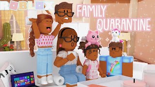 WE HAD TO PREPARE FOR QUARANTINE FOUGHT FOR TOILET PAPER Roblox Bloxburg Roleplay [upl. by Qirat]